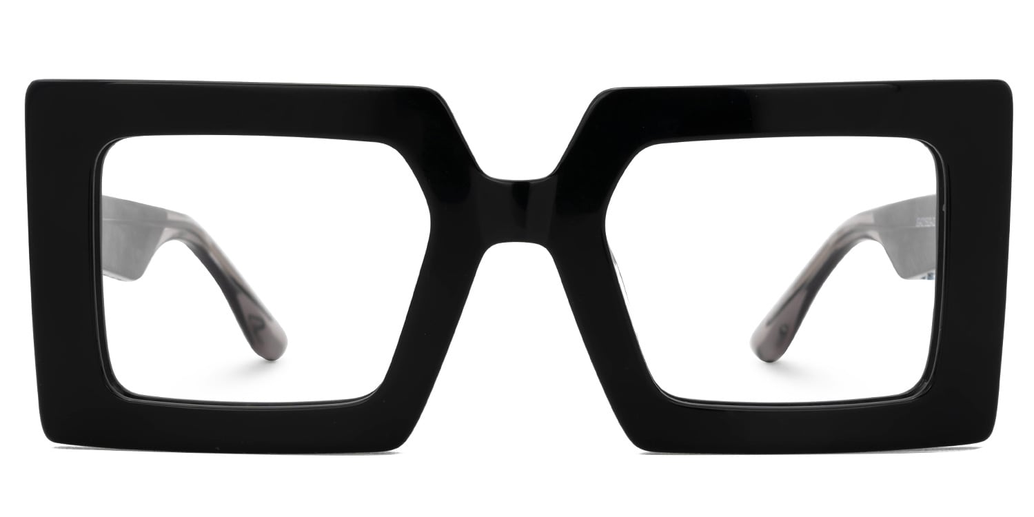 Tiffaney Square Black Glasses