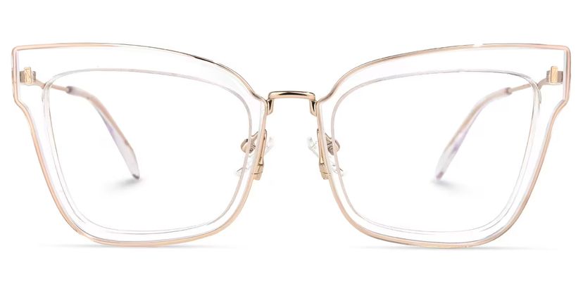 Tashawna Cateye Clear Glasses