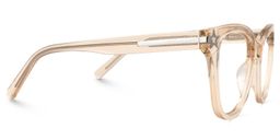 Kathleen Cateye Beige Glasses2