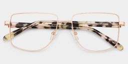 Felicity Geometric Gold Glasses2