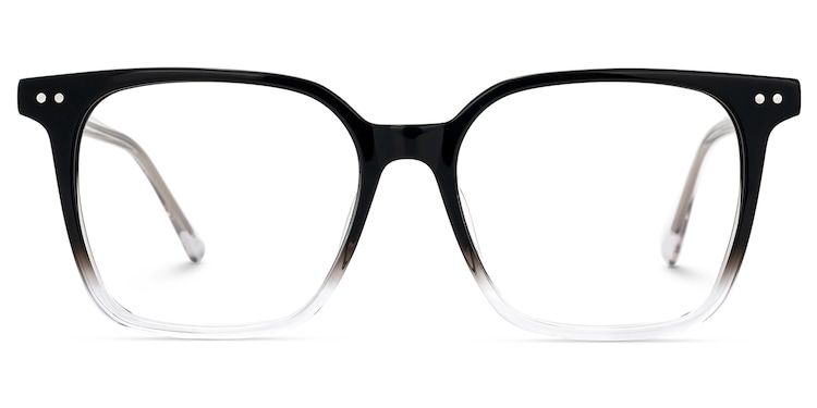 Jamaica Square Black Crystal Glasses