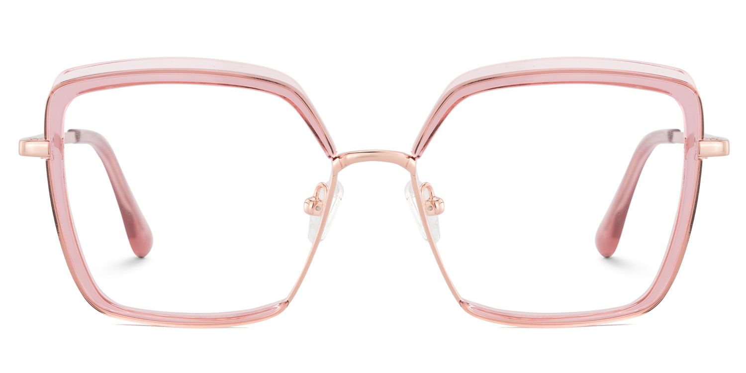 Cordaro Square Pink Glasses