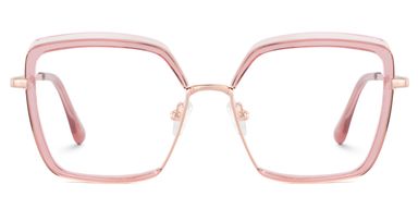Cordaro Square Pink Glasses