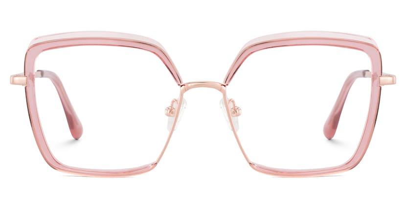 Cordaro Square Pink Glasses