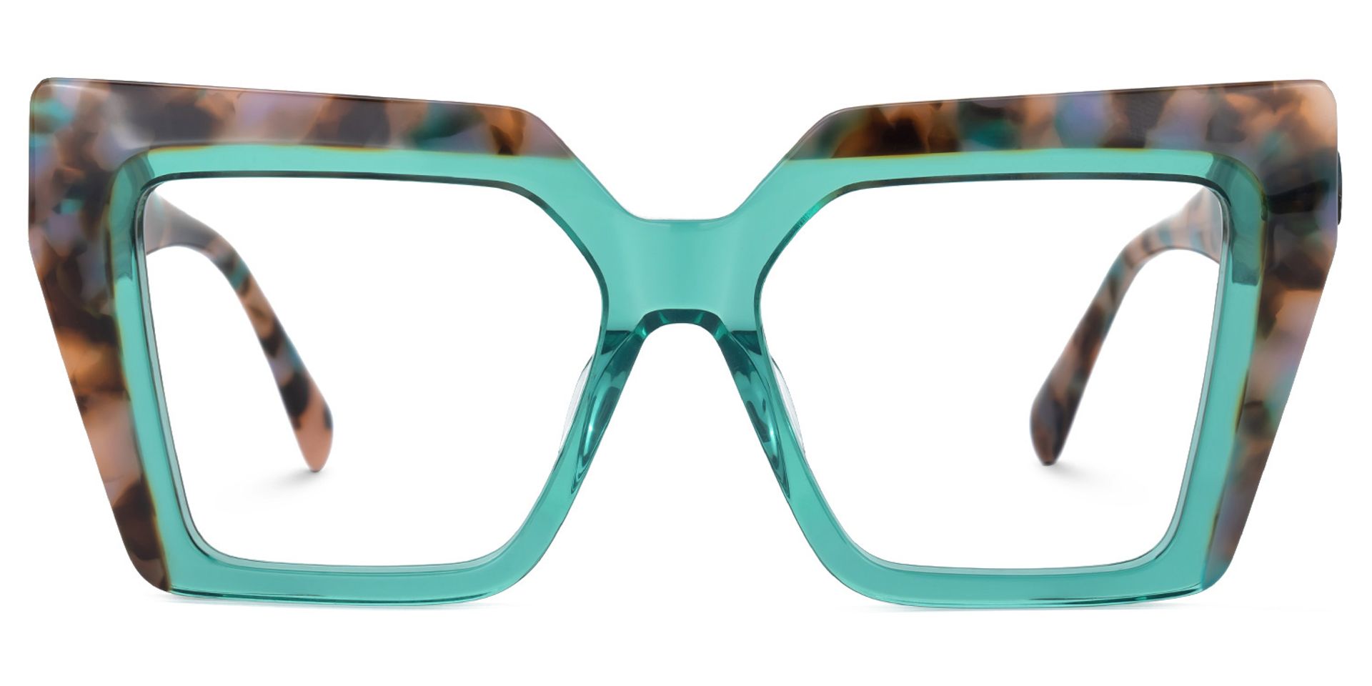 Acetate Kaliyana Eyeglasses, Kaliyana Square Glasses -Zeelool Glasses0