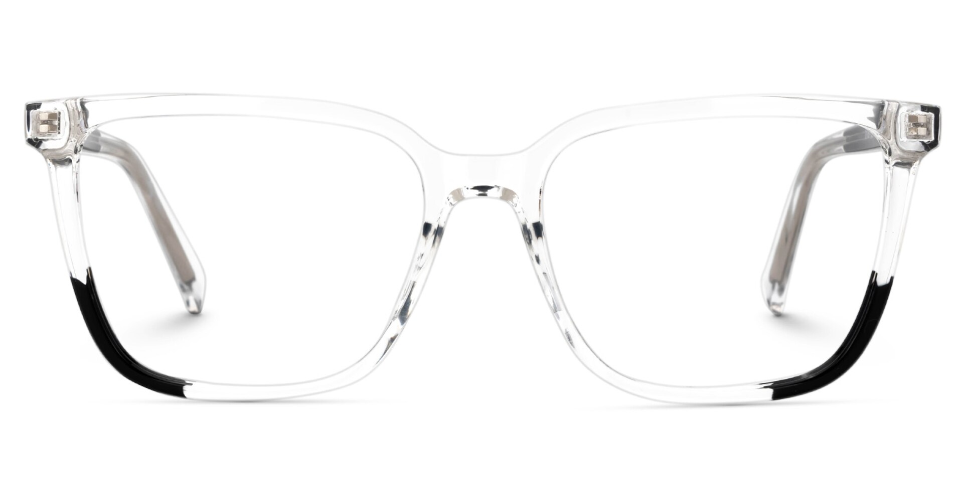 Krissy Crystal Eyeglasses in Square Full-Frame  | Zeelool0
