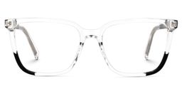 Krissy Square Clear Glasses0