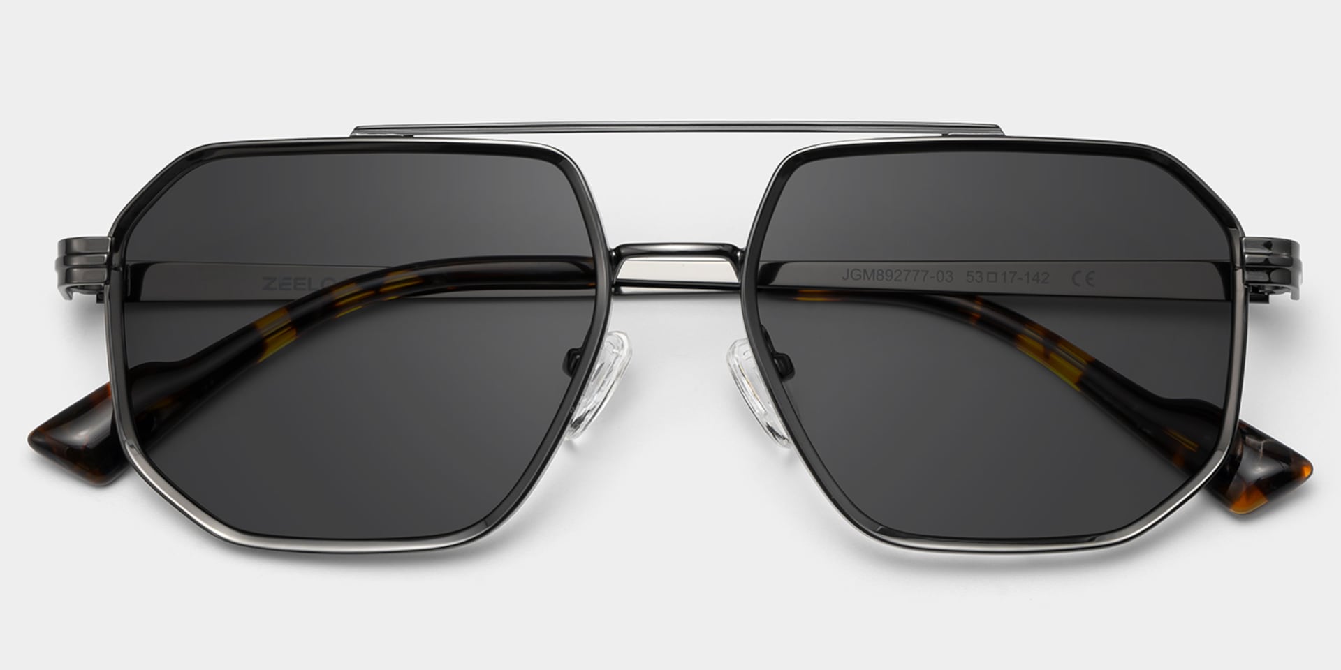 Autumn grey aviator glasses Online | ZEELOOL1