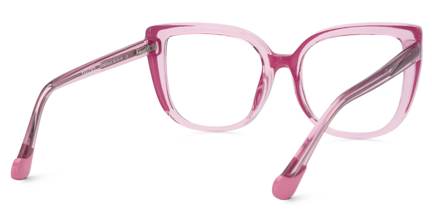 Fenn Cateye Pink Glasses4