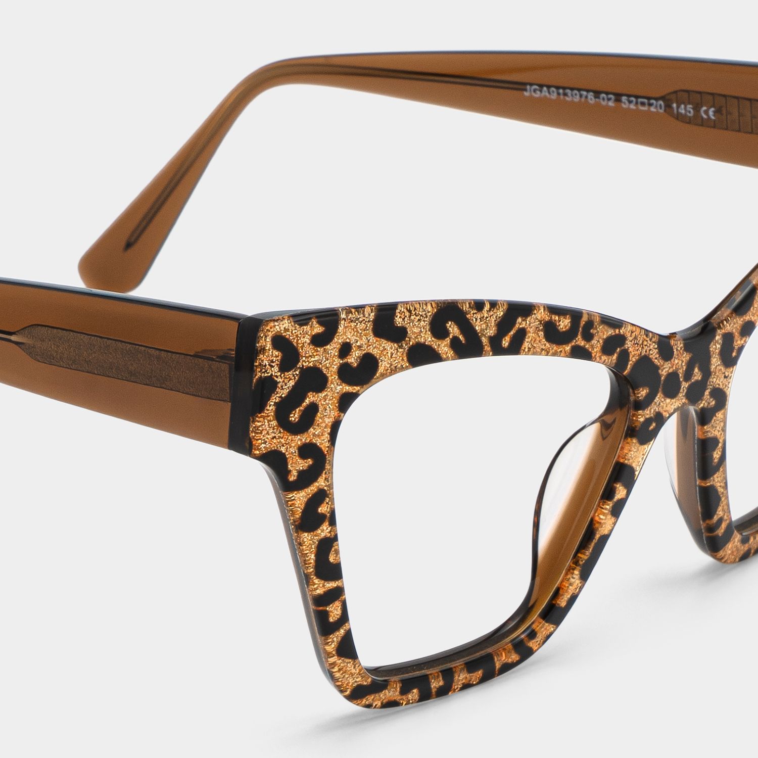Designer Ansyah Cat Eye Leopard Print Frame Glasses4