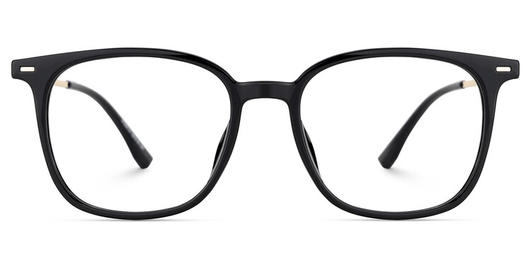 Cora Square Black Glasses