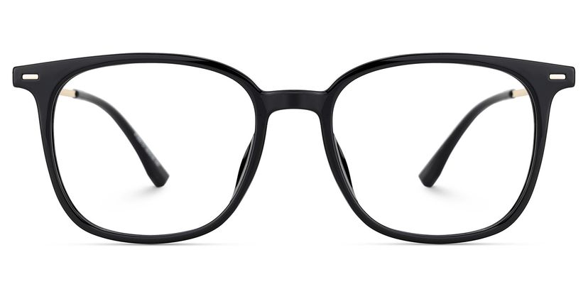 Cora Square Black Glasses