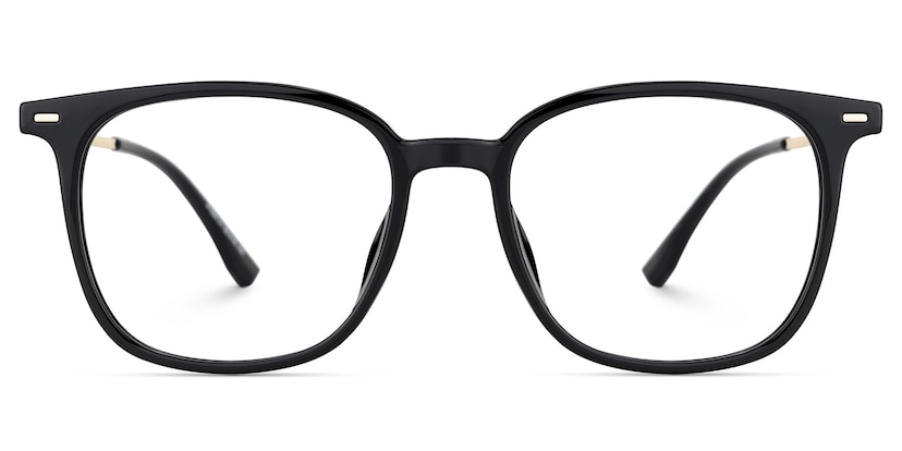 Cora Square Black Glasses