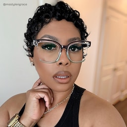 Cadogan Square Purple-Green Glasses6