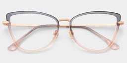 Sloane Cat-Eye Two-tone Glasses2