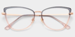 Sloane Cat-Eye Two-tone Glasses2