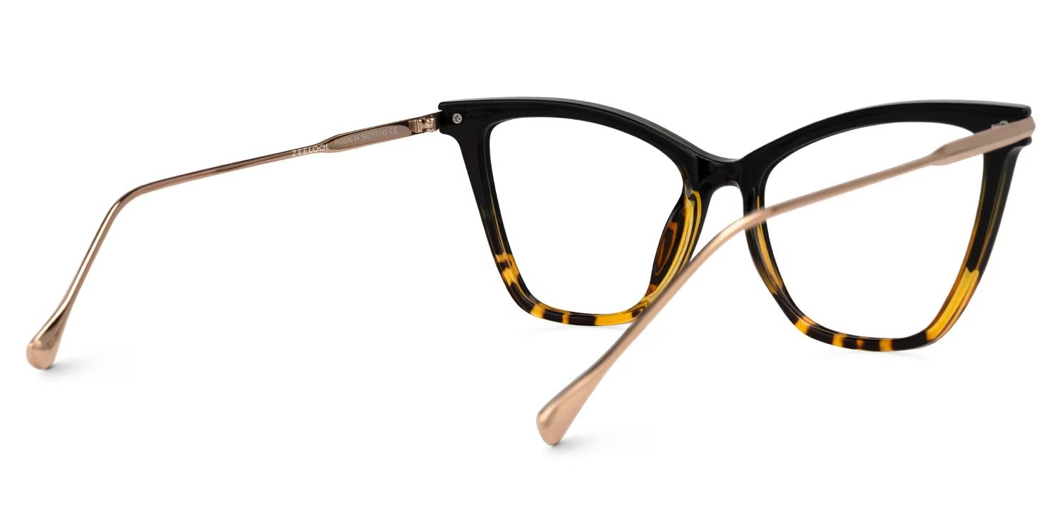 Hilary Butterfly Tortoise Frame Glasses | Zeelool Optical3