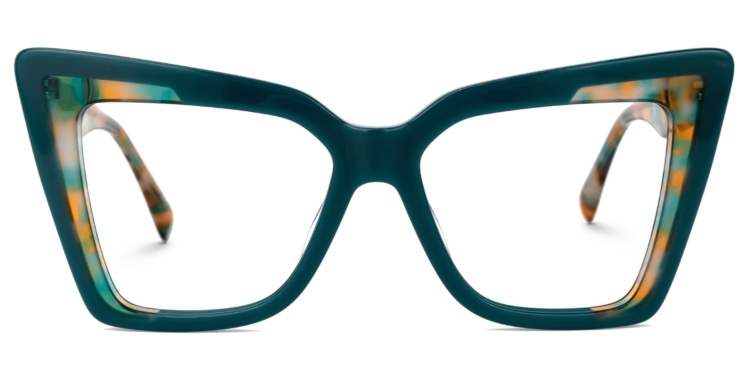 【★安心の定価販売★】 Brooklyn Cateye Glasses Green 小物