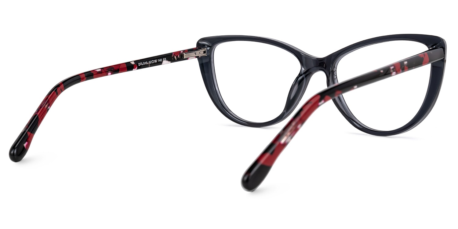 Cateye Wickliffe Black Glasses for sale Zeelool Glasses