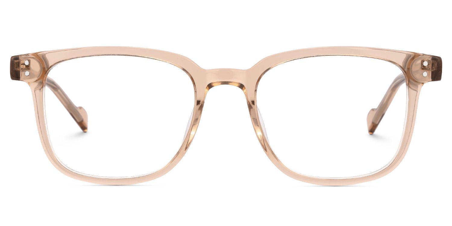 Rectangle Felixe Beige Glasses deals -Zeelool Glasses0