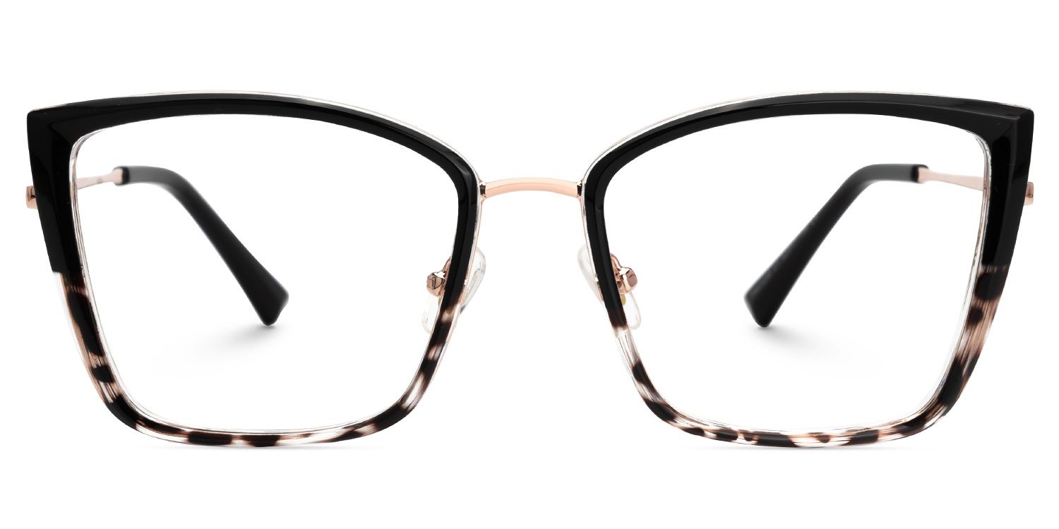 Mariie Butterfly Black Full-Frame Glasses | Zeelool0