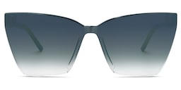 Liliane Square Gray Glasses0