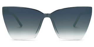 Liliane Square Gray Glasses0