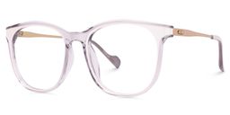 Sellars Round Purple Glasses2