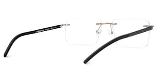 Halstead Rectangle Black Glasses3