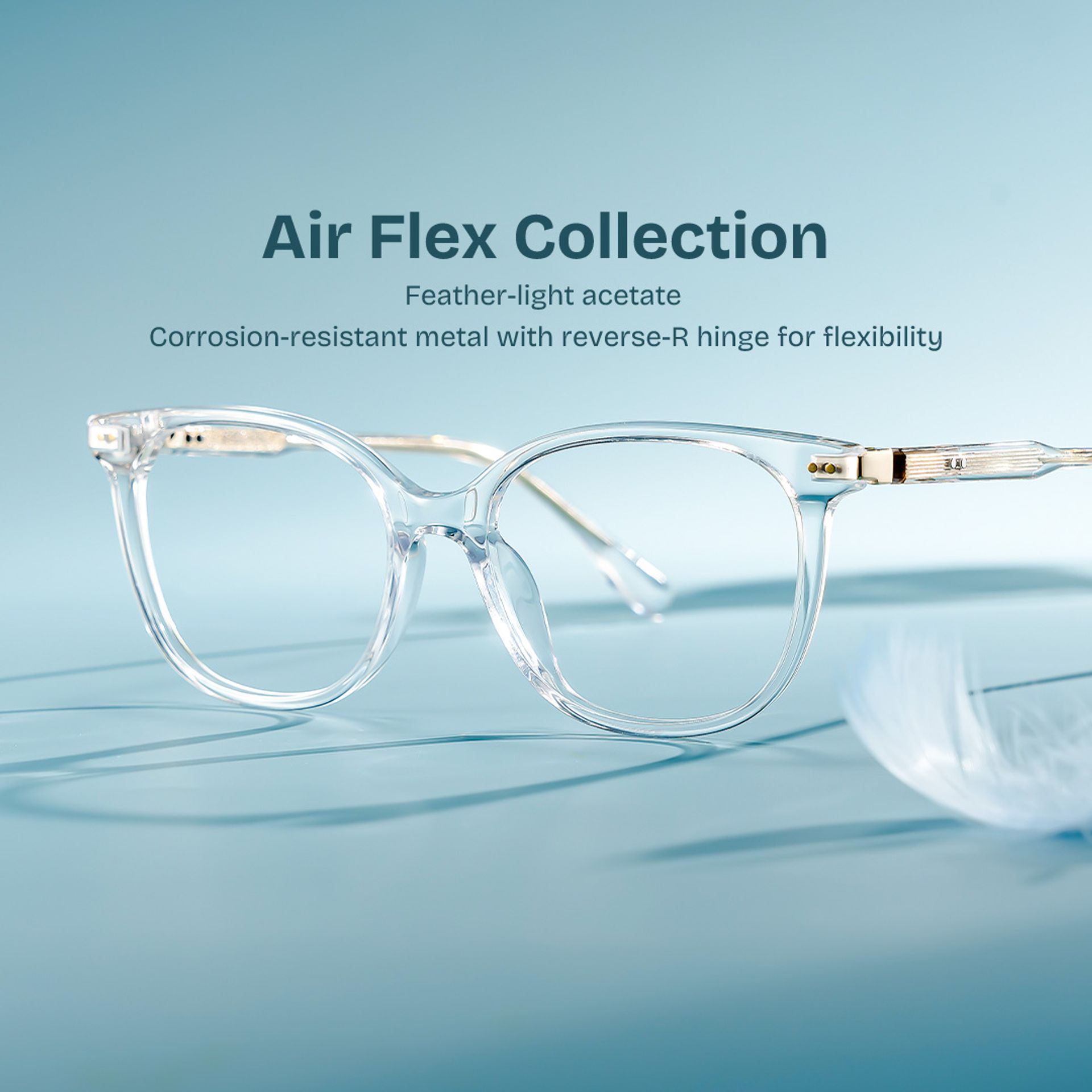 Daisy Clear Round Eyeglass Frames for Women | ZEELOOL0