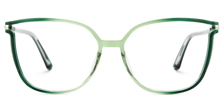 Rodz Square Green Glasses
