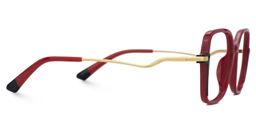 Rendon Square Red Glasses2