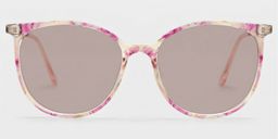 Chanty Pink Round Glasses0