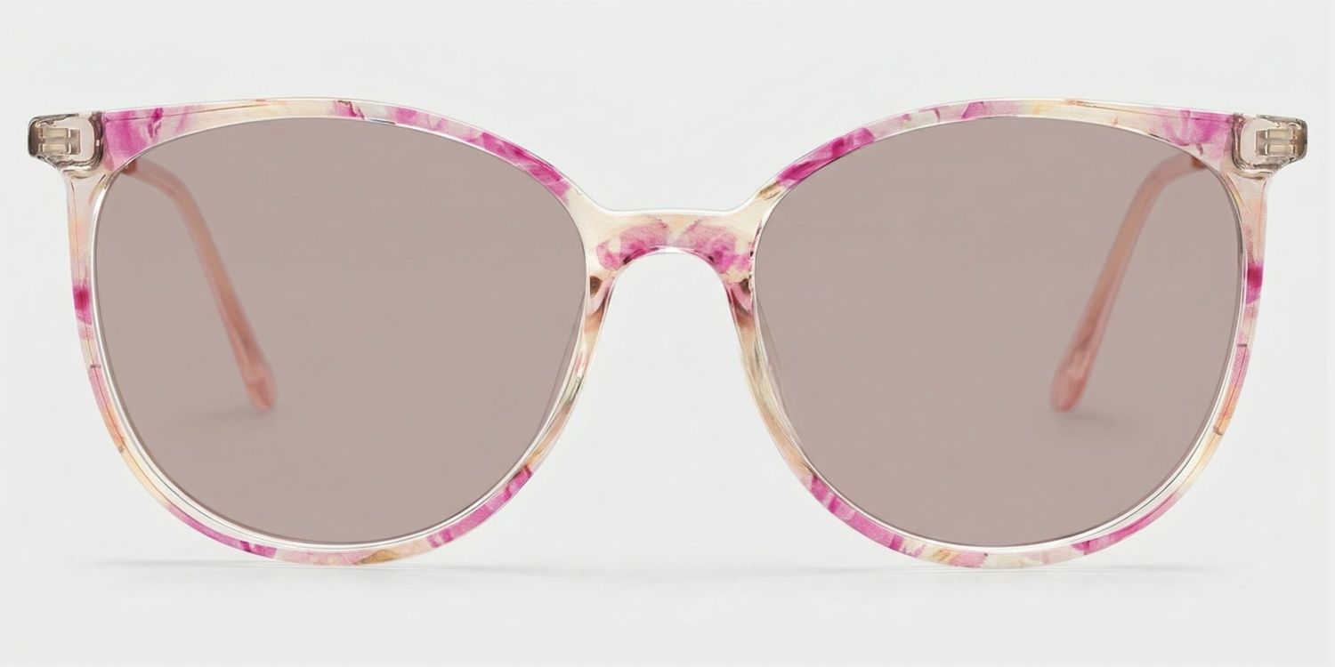 Chanty Round Pink Frame Sunglasses Online Sale | ZEELOOL0