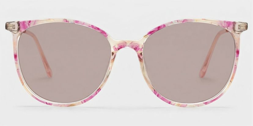 Chanty Pink Round Glasses