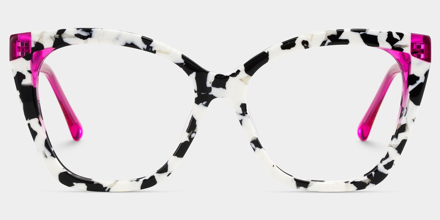 Kira Butterfly Cow Glasses