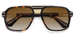 Dune Aviator Tortoise Polarized Sunglasses2