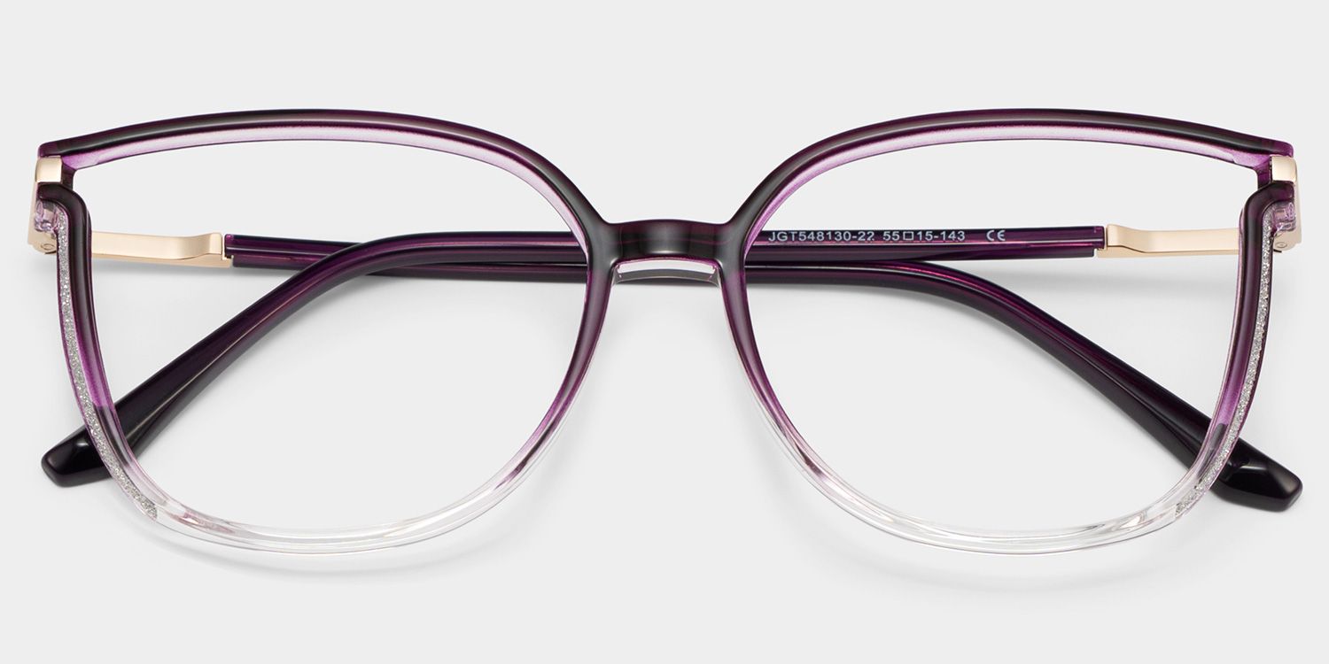 Rodz Purple Eyeglasses and Designer Glasses Frame1
