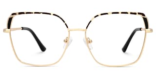 Shayla Square Tortoise Glasses0