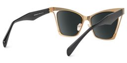 Adarsh Cateye Gold Glasses3