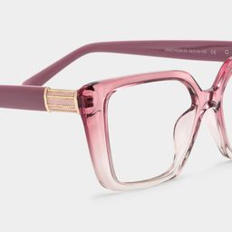 Emery Two-tone Square Glasses5