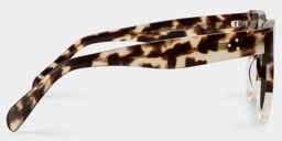 Tandy Rectangle Light-Tortoise Sunglasses3