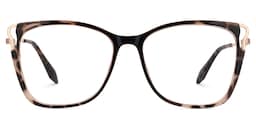 Farria Square Tortoise Glasses1