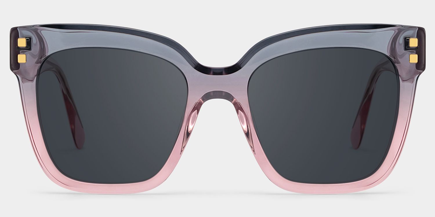 ソルベ Yamilex Square Two-Tone Sunglasses | Zeelool Glasses