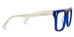 Matthews Blue Square Glasses5