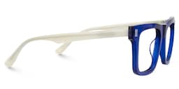 Matthews Square Blue Glasses5