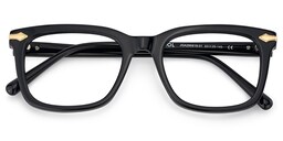 Brochelle Rectangle Black Glasses2