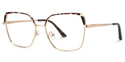 Shayla Square Tortoise Glasses1