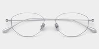 Everett Geometric Silver Glasses2