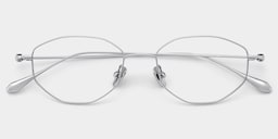 Everett Geometric Silver Glasses5